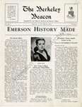 Berkeley Beacon, Volume 1, Number 1, February 1, 1947. by Emerson College