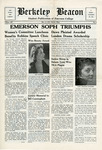 Berkeley Beacon, Volume 8, Number 9, May 15, 1954. by Emerson College