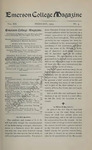 Emerson College Magazine, Vol. 12 No. 4