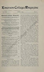 Emerson College Magazine, Vol. 12 No. 6