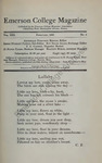 Emerson College Magazine, Vol. 13 No. 4