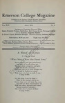 Emerson College Magazine, Vol. 13 No. 6