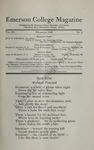 Emerson College Magazine, Vol. 15 No. 2