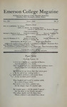 Emerson College Magazine, Vol. 15 No. 6