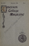 Emerson College Magazine, Vol. 17 No. 1