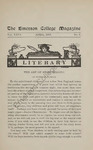 Emerson College Magazine, Vol. 26 No. 6