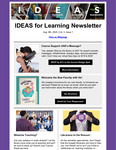 IDEAS for Learning Newsletter: Early August ‘25 by Iwasaki Library