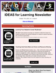IDEAS for Learning Newsletter: Late October ‘25