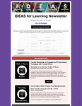 IDEAS for Learning Newsletter: Late November ‘25