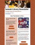 Library Newsletter Early October '24