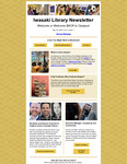 Library Newsletter: Early September ‘25 by Iwasaki Library