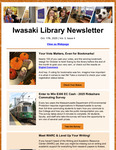 Library Newsletter: Late October ‘25 by Iwasaki Library